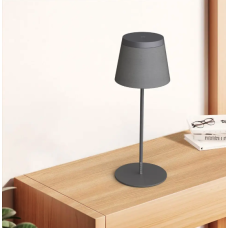 Proove Vintage Melna Led Galda Lampa Maināmu Gaismas Krāsu 5W Uzlādējamu Akumulatoru Ar Type-C